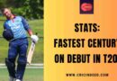 Stats: Fastest Century on Debut in T20I