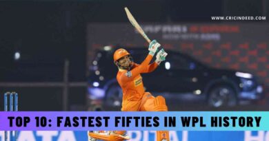 Top 10: Fastest Fifties in WPL History