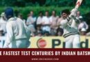 fastest indian test century