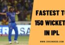 Fastest to 150 Wickets in IPL