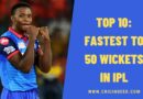 Top 10: Fastest to 50 Wickets in IPL
