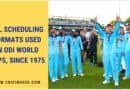 formats used in odi world cups