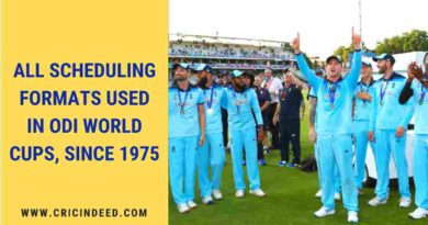formats used in odi world cups