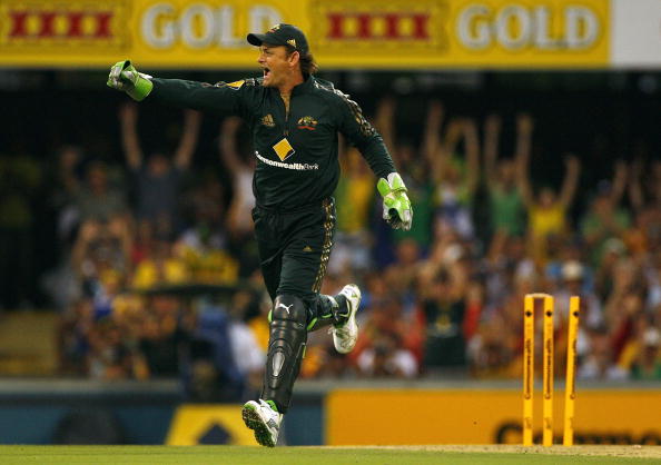 Adam Gilchrist best keeper against fast bowlers