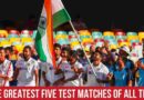 greatest test match ever