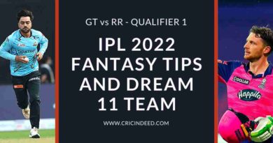 GT VS RR IPL 2022 QUALIFIER 1 DREAM 11 PREDICTIONS