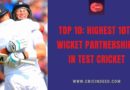 highest 10th wicket partnership in test
