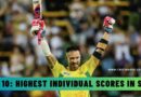 Highest Individual Scores in SA20