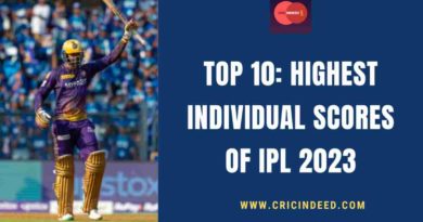 highest individual scores ipl 2023