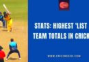highest list a team totals
