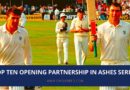 highest opening partnership in ashes
