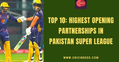 highest opening partnership in psl