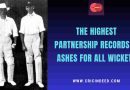 highest partnership in Ashes for all wickets