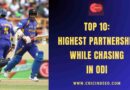 Top 10: Highest Partnership while Chasing in ODI