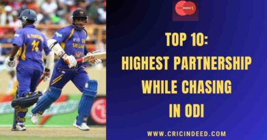Top 10: Highest Partnership while Chasing in ODI