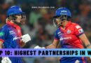 Top 10: Highest Partnerships in WPL History (by Runs)