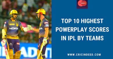 highest powerplay scores in ipl