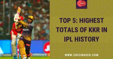 highest score of kkr in ipl