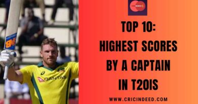 Highest Scores by a Captain in T20Is