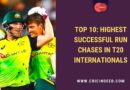 highest successful run chases in t20I