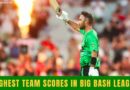 highest team totals in bbl