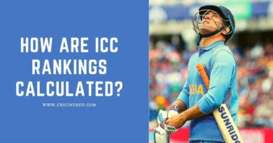 How are ICC rankings calculated