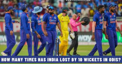 How Many Times has India Lost by 10 Wickets in ODIs?