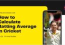how to calculate batting average in cricket