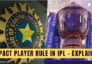 impact player rule ipl