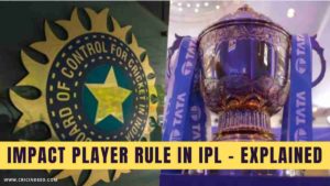 impact player rule ipl
