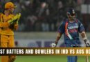 ind vs aus most runs wickets odi