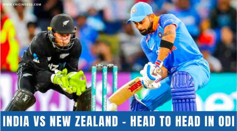 ind vs nz odi head to head