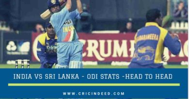 IND vs SL ODI Head to Head