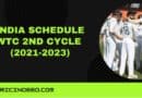 India schedule wtc 2021-2023