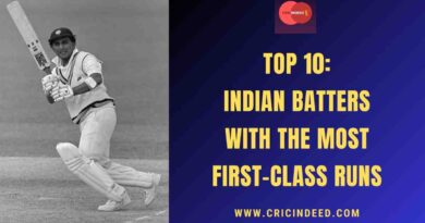 Top 10: Indian Batters with the Most First-Class Runs