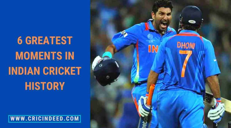 indian cricket iconic moments