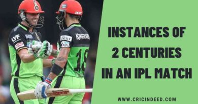 Instances of 2 Centuries in an IPL Match