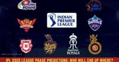 IPL 2020 League Phase Predictions