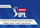 IPL 2020 Schedule, Teams, Venues, Date and time