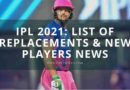 IPL 2021 second phase replacement news