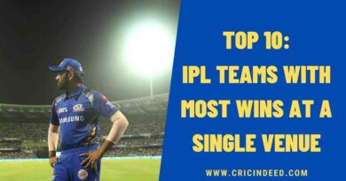 Top 10: IPL Teams with Most Wins at a Single Venue