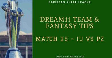 IU vs PZ Dream11 Prediction