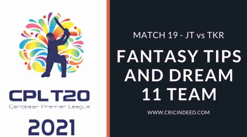 Jamaica Tallawahs vs Trinbago Knight Riders