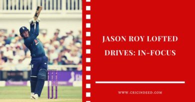 Jason Roy lofted drives batting technique analysis
