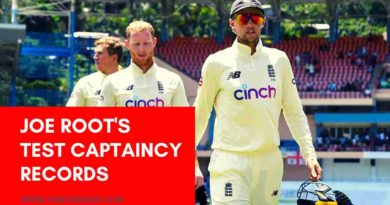 JOE ROOT test captaincy record