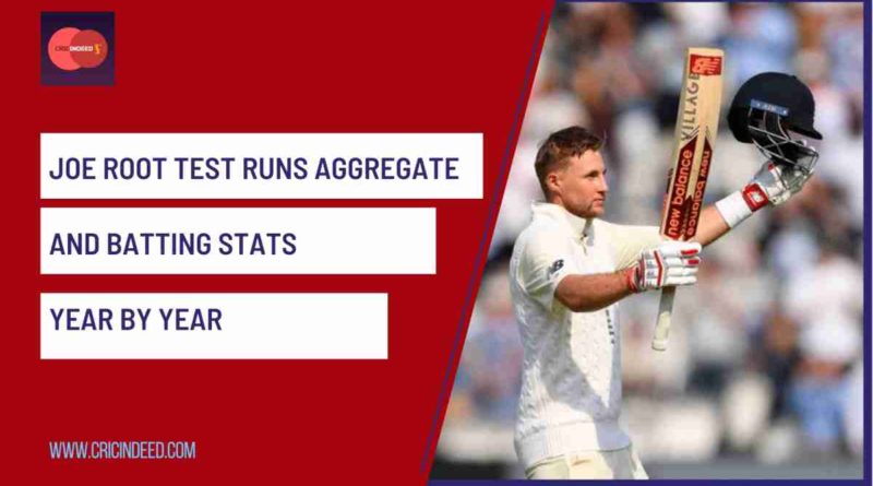 joe root test runs by year