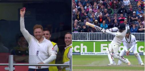 Bairstow catching off Moeen Ali's six