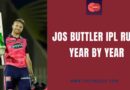 Jos Buttler IPL Runs year by year