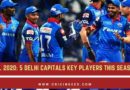 Key Players for Delhi Capitals team in IPL 2020