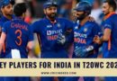 key players for team india in t20 wc 2022